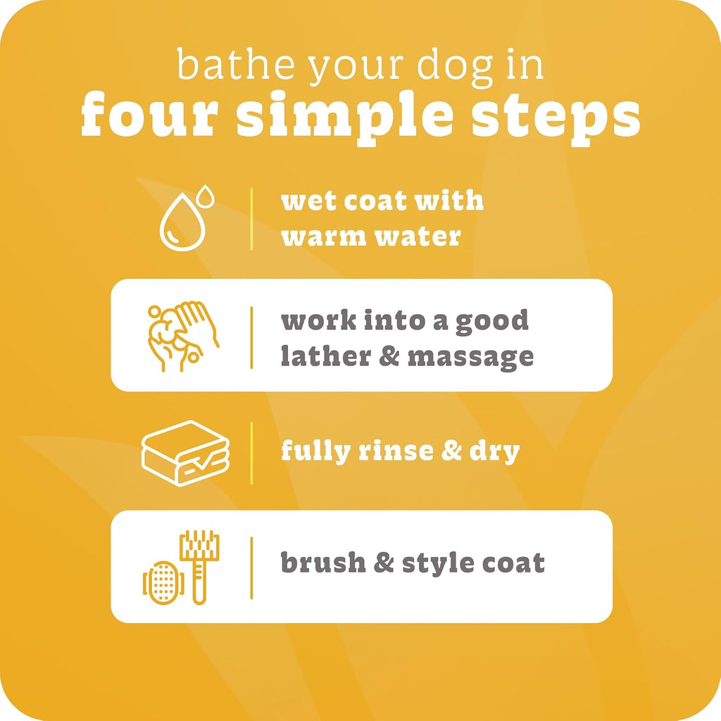 Espree professional-grade gentle pet bath formula bottle side view