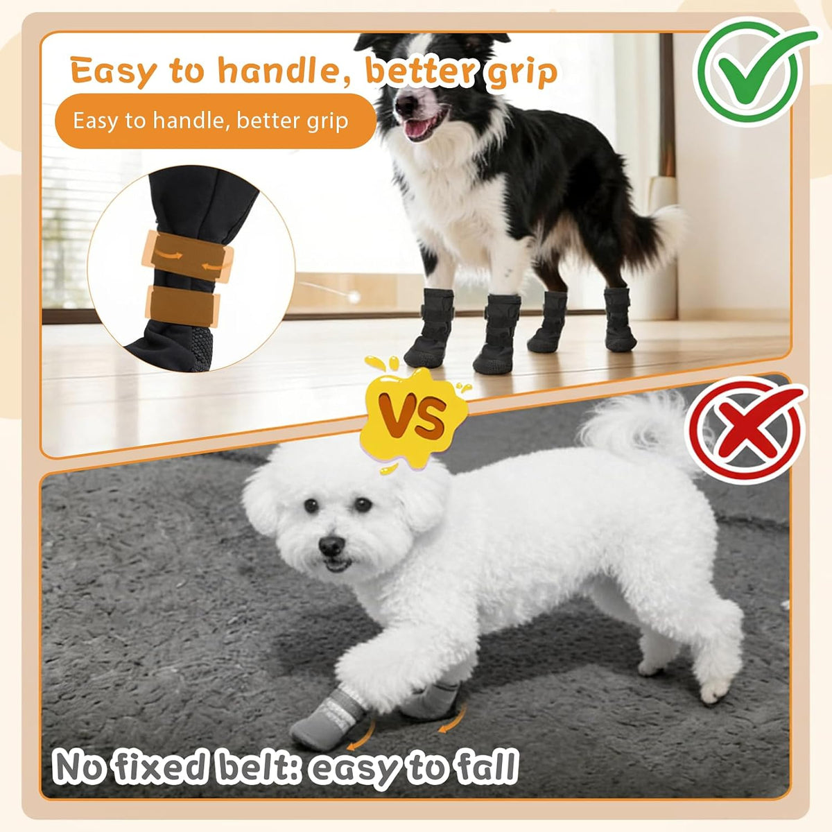 Comparison of Shudyear dog boot size large for paw care