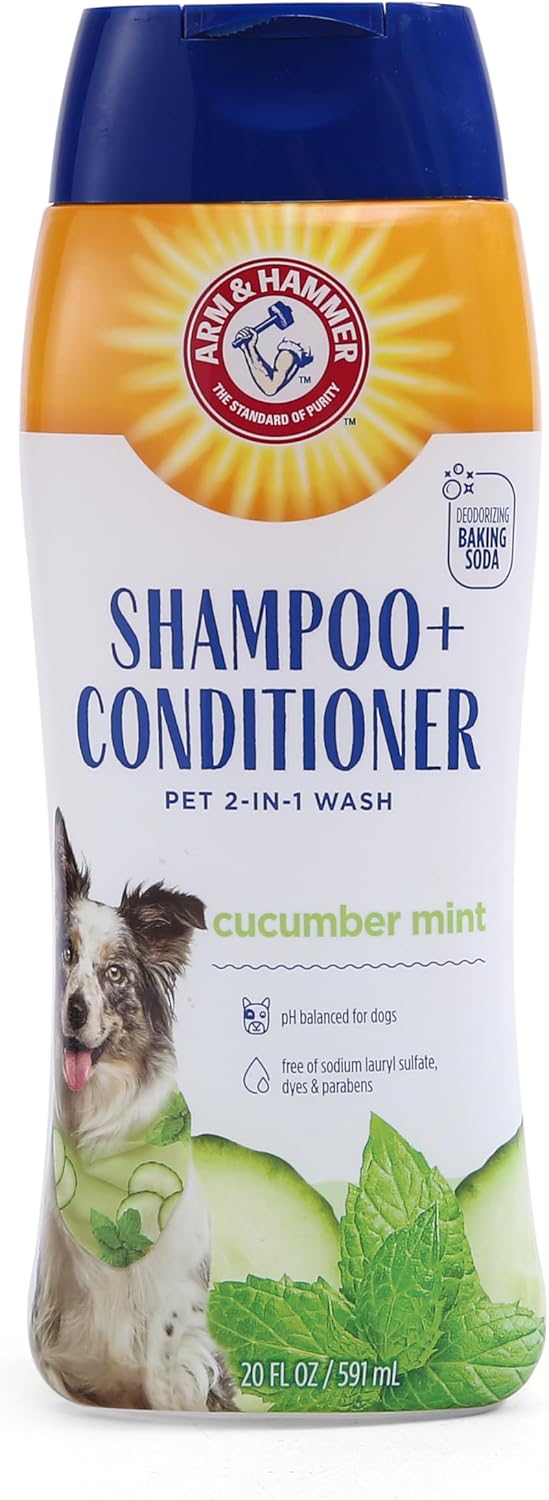 All in one premium puppy shampoo for dry skin relief and shiny coat
