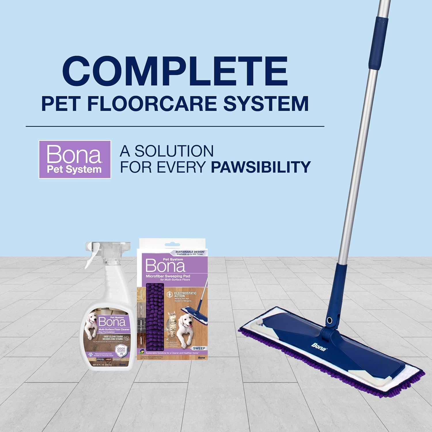 Bona Pet Spray Odor Eliminator, Dog Formulation, 32 fl oz, Safe for Carpeted Areas and Multi-Surface Floors - Image 9