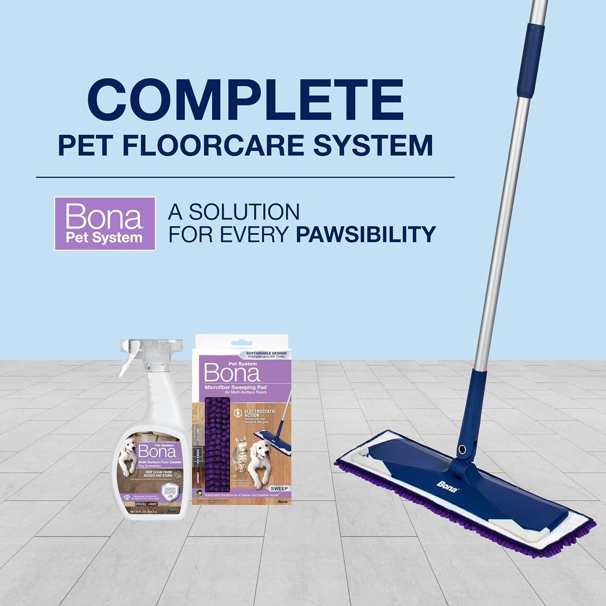 Bona Pet Spray Odor Eliminator, Dog Formulation, 32 fl oz, Safe for Carpeted Areas and Multi-Surface Floors - Image 9