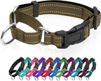 Reflective Martingale Dog Collars. Dog Collar with Quick Release Buckle. Adjustable Soft Padded Breathable Nylon Pet Collar Suitable for Puppies for Small Medium Large Dogs. - Image 12