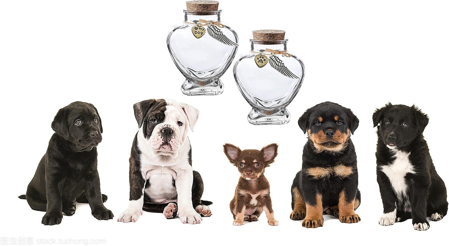 Authentic USA imported pet loss gift memorial jar