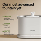 PETLIBRO Quiet Dog Water Fountain Stainless Steel Tray, Smart Pet Water Fountain for Dogs Inside with App Monitoring, 3L Dog Fountain Water Bowl, Automatic Water Dispenser for Dogs, Cat Water Fountain - Image 10