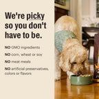 Nutritional facts panel for The Honest Kitchen protein topper