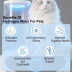 Close up of Unosuich molecular hydrogen tablets for dogs and cats
