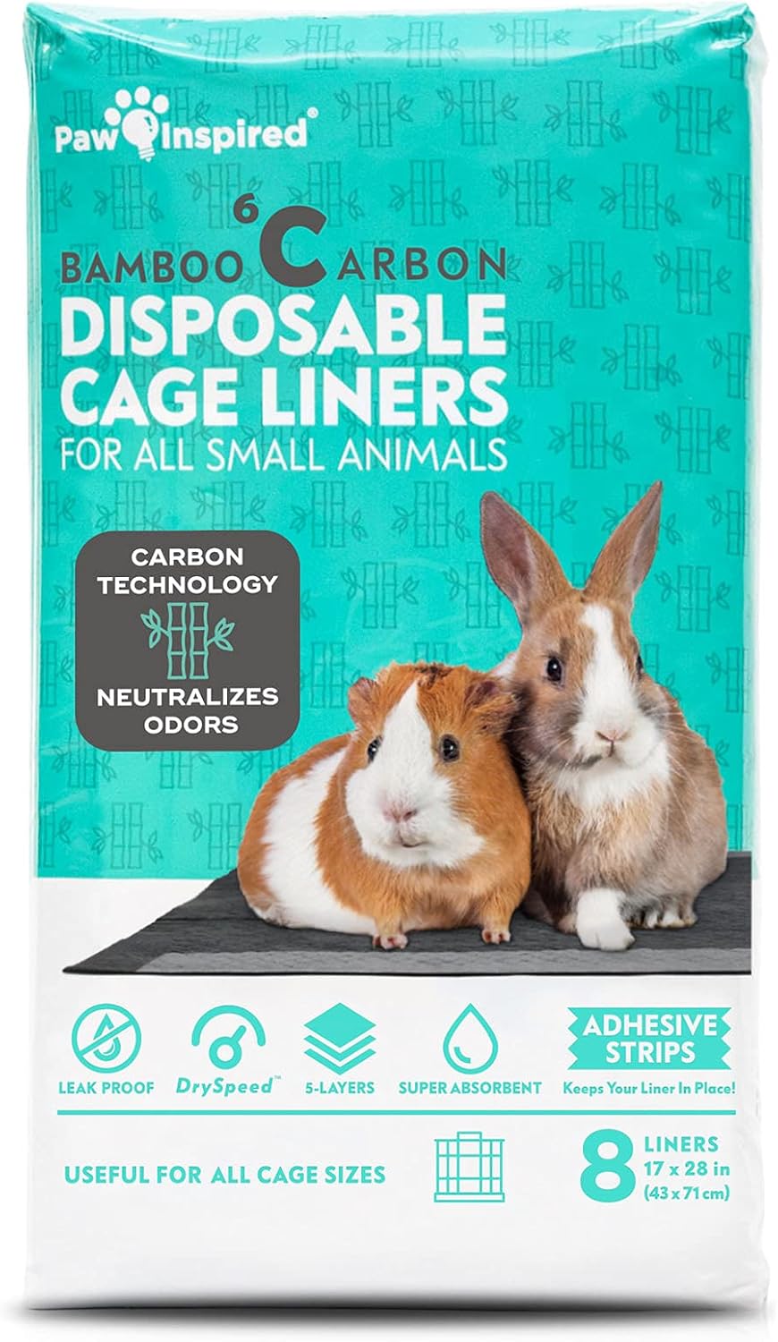 Packaging showing 8 count quantity and features