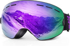 EXP VISION Snowboard Ski Goggles Men Women Youth, Anti Fog OTG Winter Snow Goggles Spherical Detachable Lens - Image 13