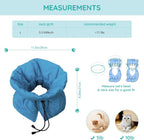 Cute kitten sleeping comfortably wearing the blue sponge-filled recovery collar