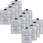 HiTauing PF-S filter cartridge front view pack of twelve aquarium replacement filters.