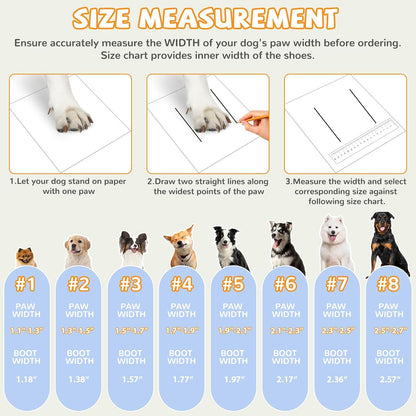Tewiwap dog paw protectors showing non-slip sole texture