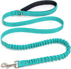 Bungee Dog Leash- 5FT Shock Absorbing & Reflective Nylon Leash| Anti-Pull Training for Small/Medium Dogs | 2cm Wide, 6 Colors (Black) - Image 10