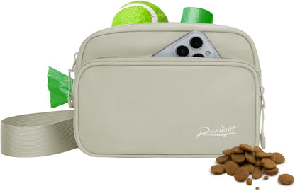 Runlight premium pet utility bag back view illustrating the sleek lightweight design