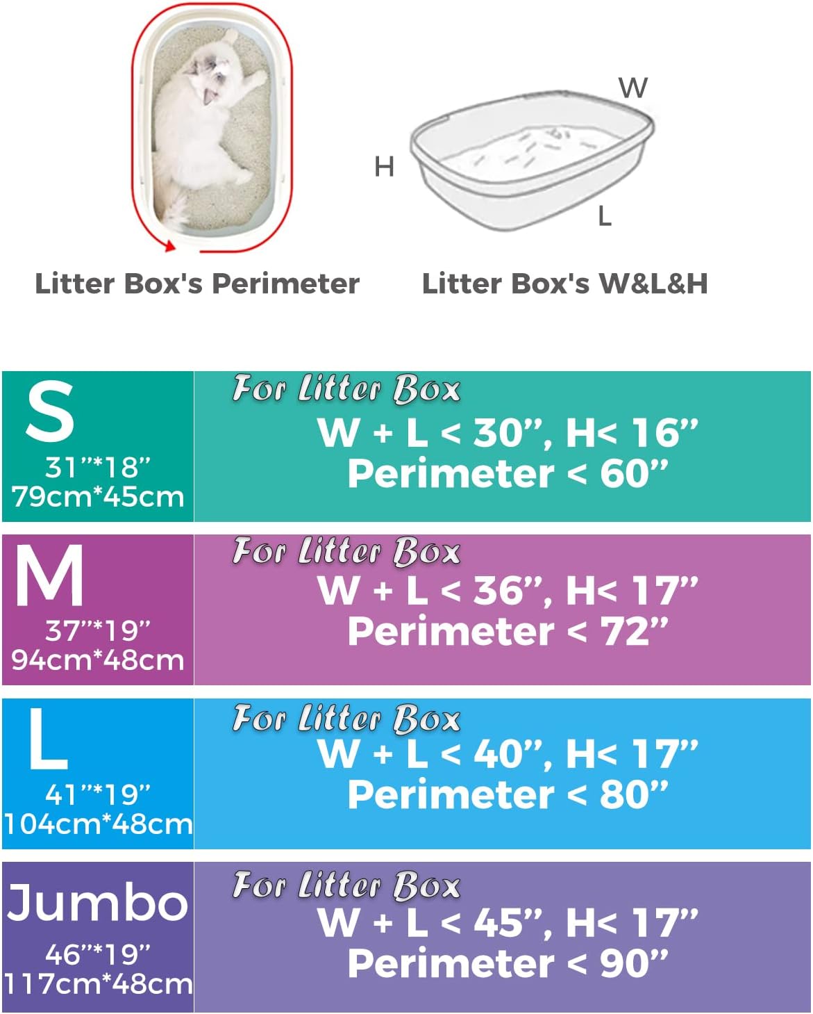 Demonstration of lifting the cat litter bag using the secure built-in drawstrings for easy disposal.