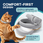 White flea and tick collar for cats packaging details
