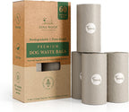 NINA WOOF Dog Poop Bags Rolls - 90 Compostable & Biodegradable for Puppy Walks, Travel, Thick Refill Housebreaking dog poo bags Premium Cornstarch Pet Poo Bags Dogs - Image 10