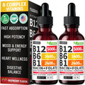 Nusava Vitamin B12 B6 liquid drops bottle front view
