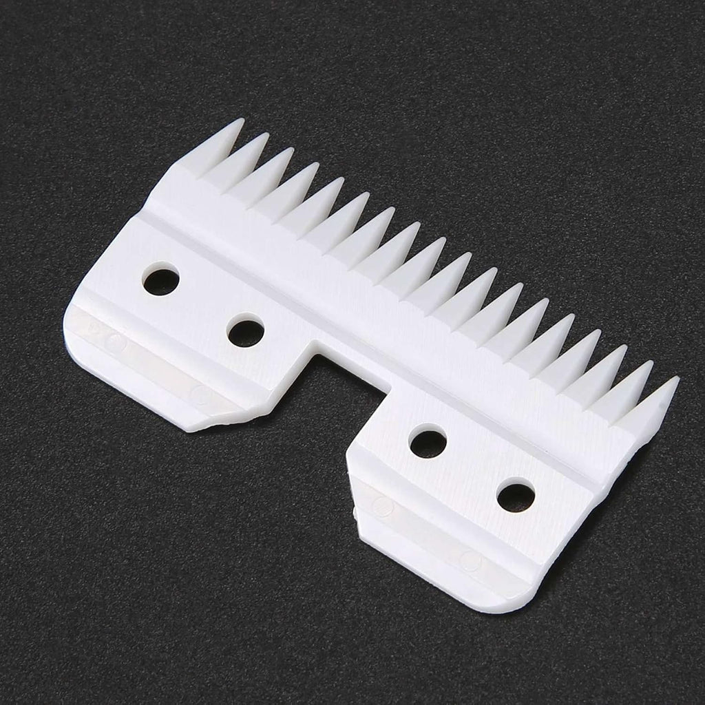 Top down perspective of A5 series compatible ceramic teeth element