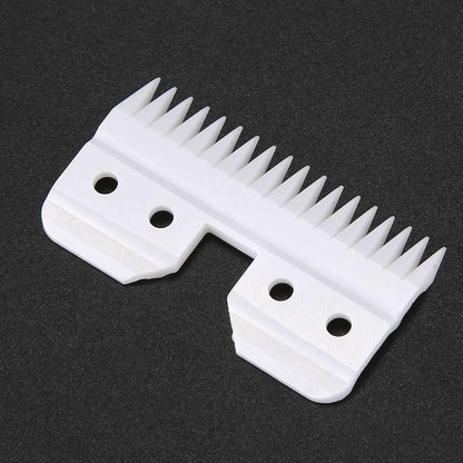 Top down perspective of A5 series compatible ceramic teeth element
