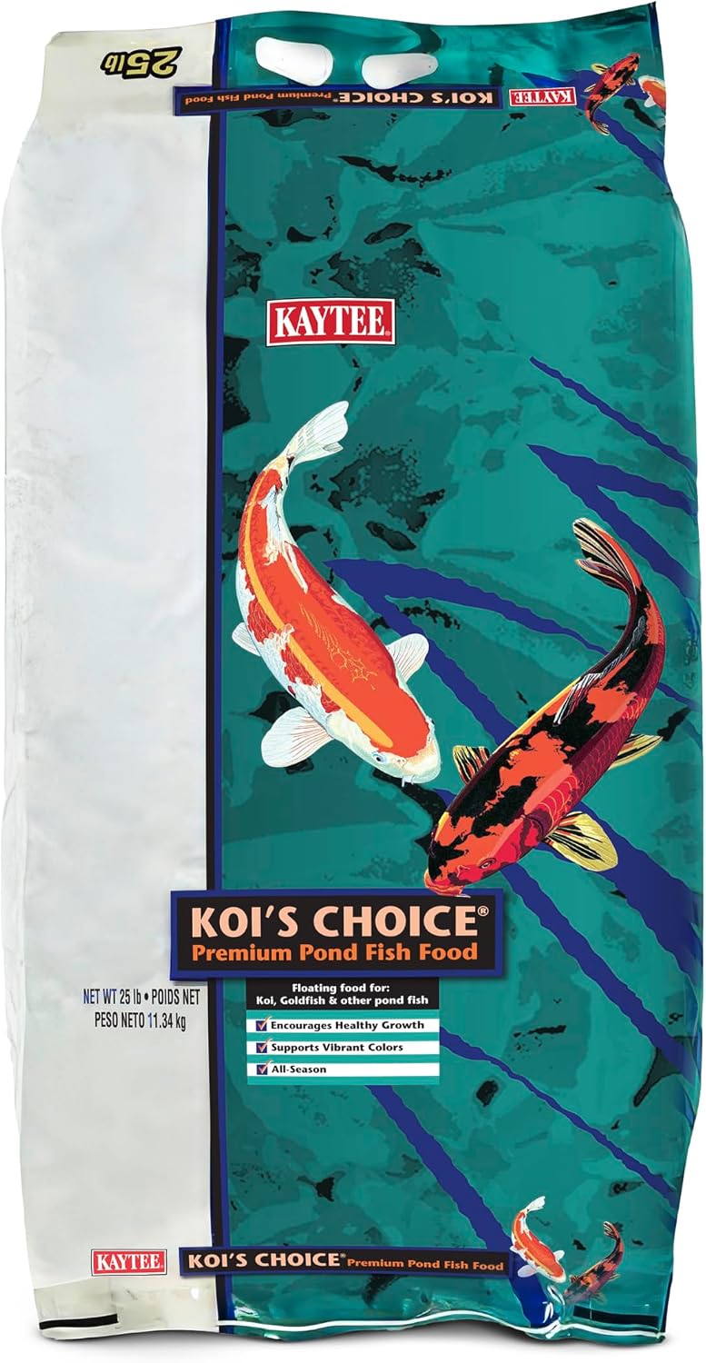 Kaytee Koi's Choice Koi Floating Fish Food for Ponds, Goldfish and Freshwater Pond Fish Pellets, 10 pounds - Image 12