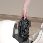 Leak proof cat litter waste receptacle bags 6 pack