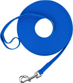 Qiaosite long distance dog training line showing full fifteen feet length extended