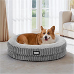 BALANCE Cat Bed Kitten Bed, Washable Round Cat Beds for Indoor Cats, Super Soft Plush Faux Fur Pet Bed for Puppy and Kitten with Anti-Slip Bottom - Image 9