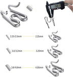 Premium chrome plated steel links for modifying dog obedience training collars