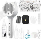 Yonvelt 10Pcs Mist Spray Brush Kit with grooming tools