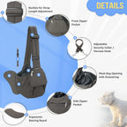 SlowTon pet sling showing hard bottom support base
