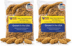 Birds LOVE Economy Spray Millet for Birds, 7 oz, GMO-Free Natural Millet Spray Treat, Stem-Reduced Edible Tops, Grown in USA, for Parakeets, Cockatiels, Lovebirds, Finches, Canaries & Small Parrots - Image 12
