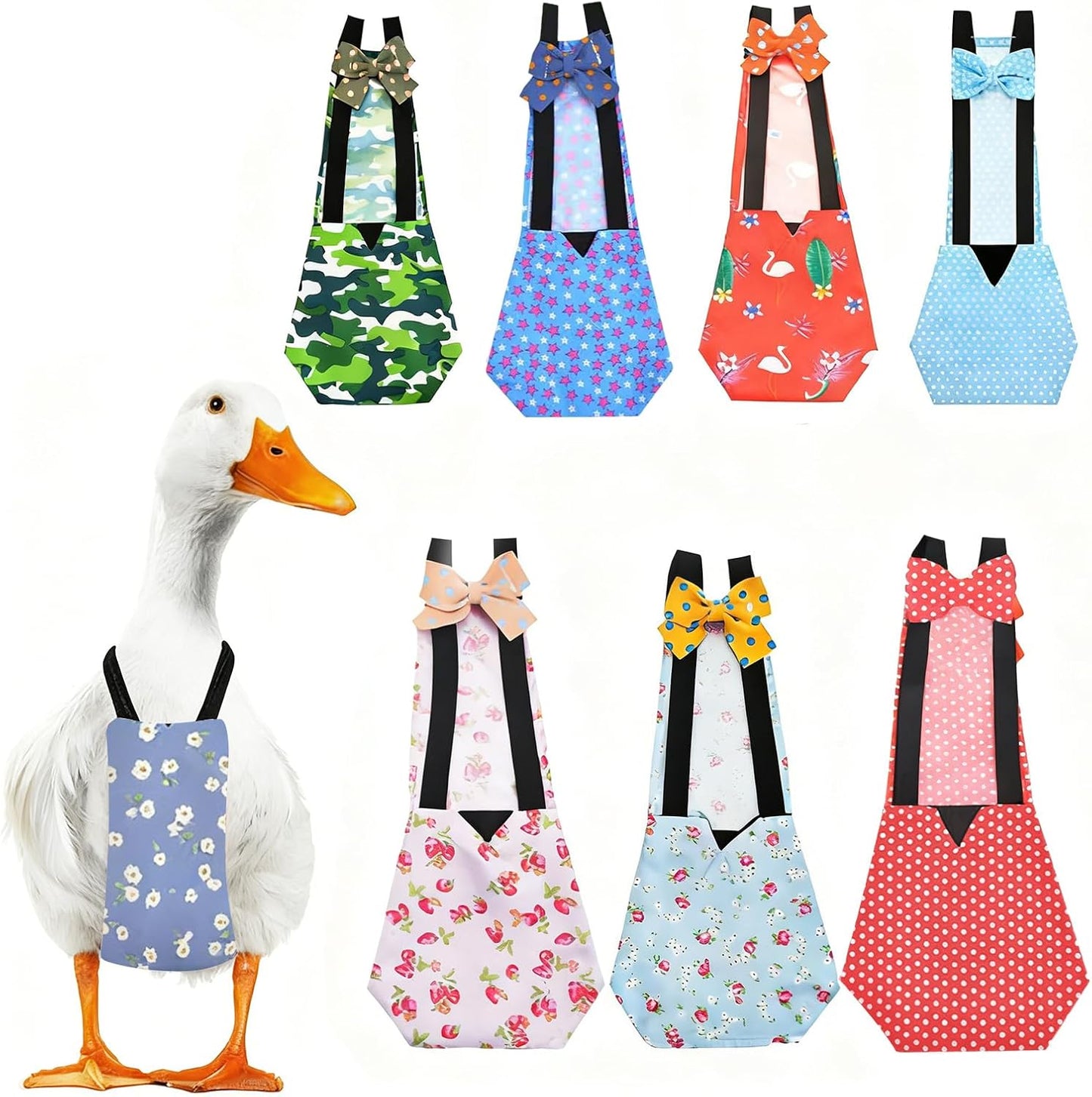 Waterproof baby duckling diaper inner pocket view displaying leak protection liner