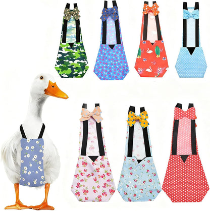 Waterproof baby duckling diaper inner pocket view displaying leak protection liner