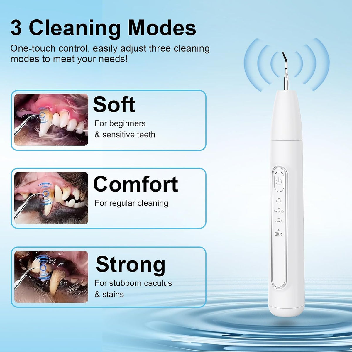 Close up of medical grade stainless steel cleaning tips
