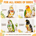 10PCS Bird Diapers, Reusable Parrot Diaper with Waterproof Inner - Image 5