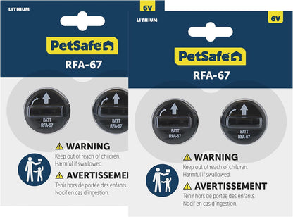 PetSafe electronic dog collar replacement batteries authentic USA import package