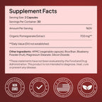 Organic Pomegranate Capsules 700mg - Pomegranate Fruit Extract Supplement - Organic Pomegranate Extract for Antioxidant, Heart & Energy Support - Ancient Wellness Formula - 60 Capsules - Image 6