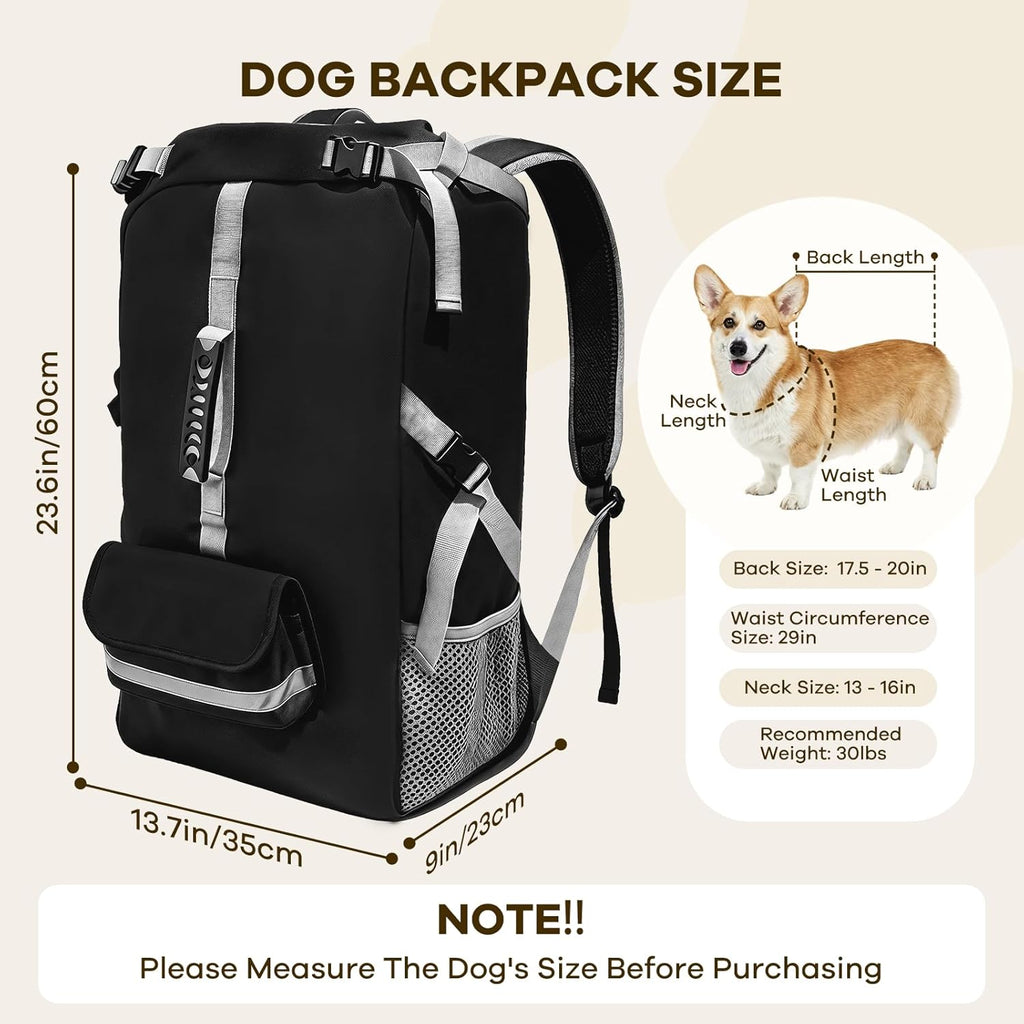 Side angle of the ZIPOWEY pet travel bag displaying the high-density nine-hundred denier Oxford cloth construction and convenient mesh storage pockets.