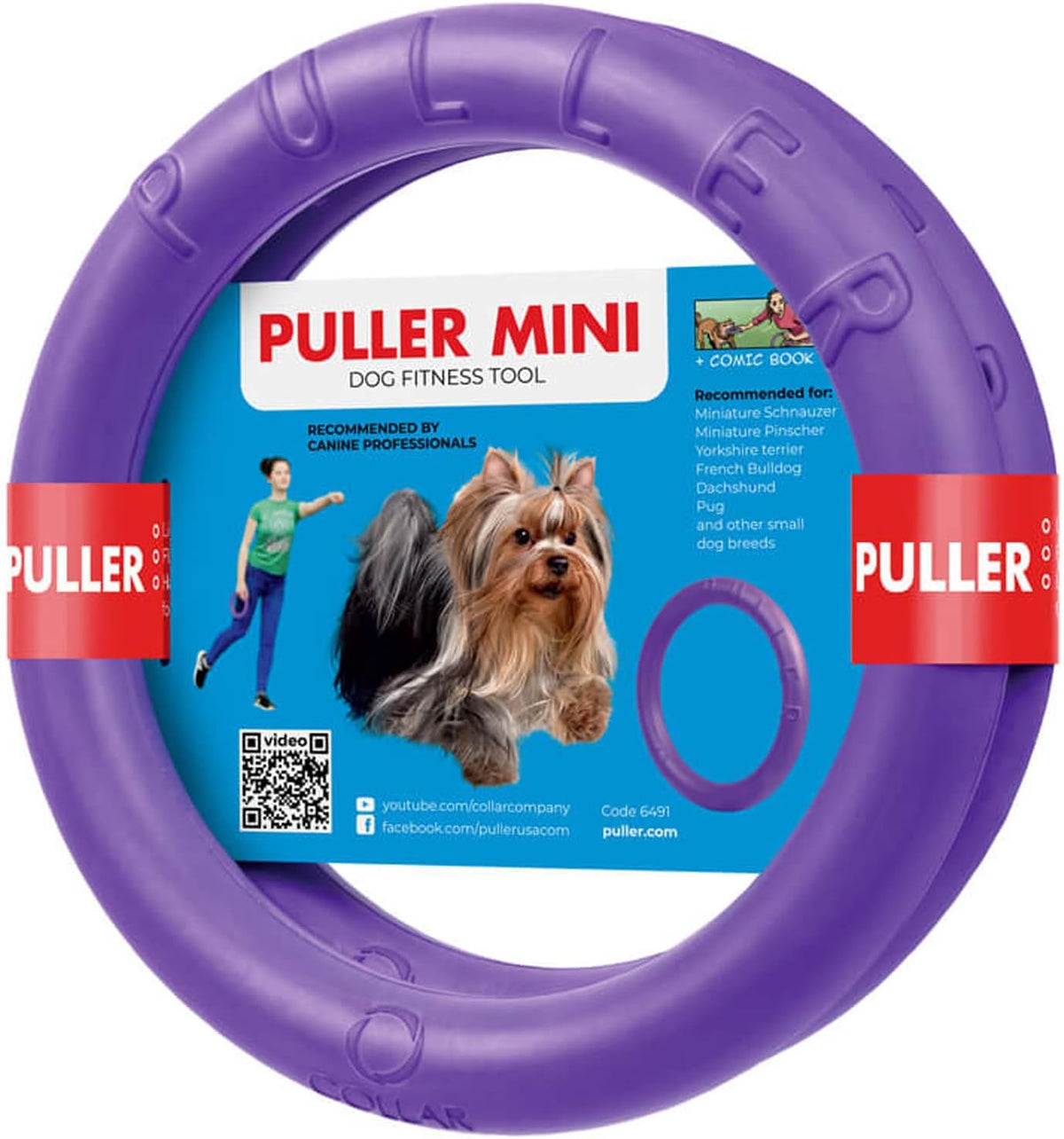 Puller Outdoor Dog Ring Toys - Dog Fetch Toy & Tug of War Dog Toy for Small Medium Large Dogs - Dog Ball & Soft Dog Frisbee Alt - Outside Dog Yard Toys - Big Dog Pull Toy - Dog Agility Jumps Tool - Image 9