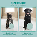 Premium leak-proof travel bowls for dogs showing the secure locking mechanism.