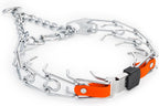 Herm Sprenger Prong Collar with Quick Release Cliclock Buckle & Biothane Insert & Swivel Ring | Chrome Plated Steel No Pull Dog Training Collar Made in Germany, Black 16in x 2.25mm Necks up to 13-14in - Image 14