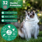 Weallin cat flea collar 32 months protection graphic