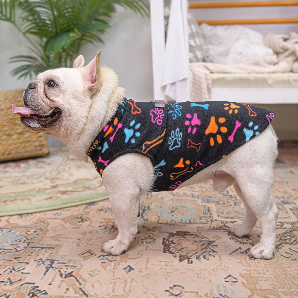 Beautyzoo dog vest folded showing soft fleece material texture