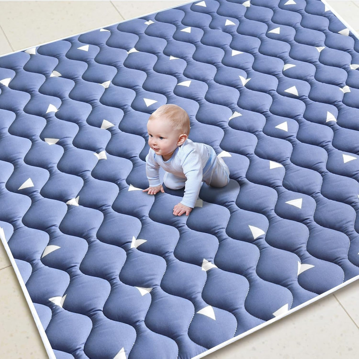Lilyvibebearhappy baby play mat front view