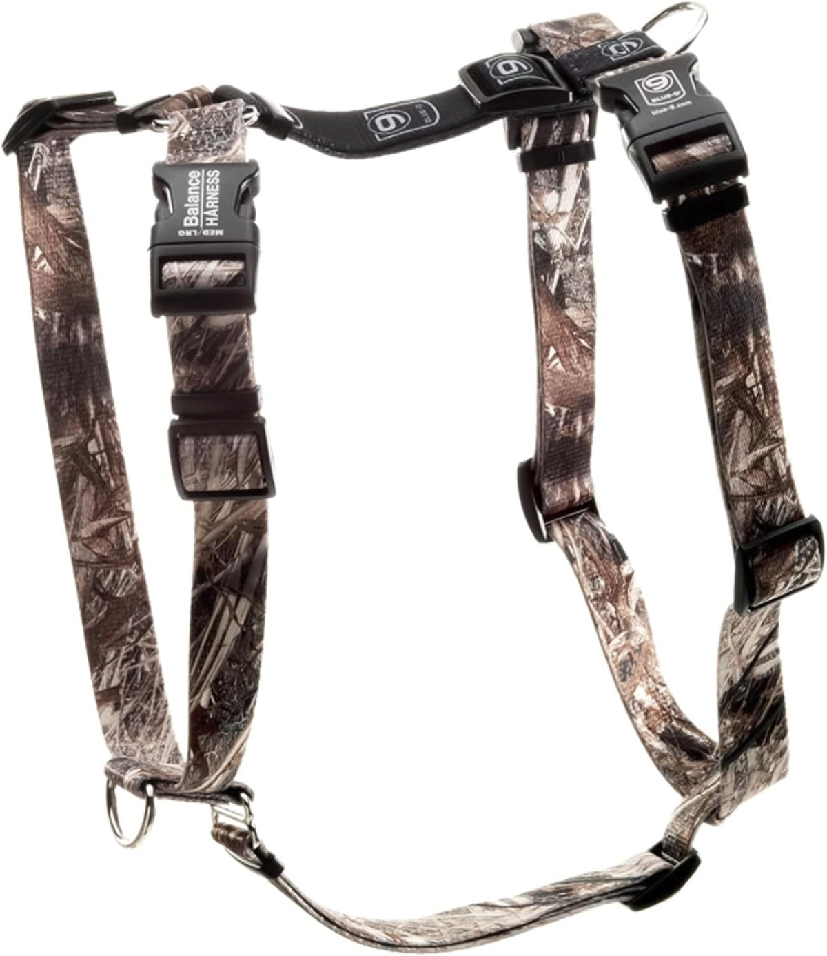 Blue-9 Buckle-Neck Balance Harness, Fully Customizable Fit No-Pull Harness, Ideal for Dog Training and Obedience, Made in The USA, Purple, Medium - Image 10
