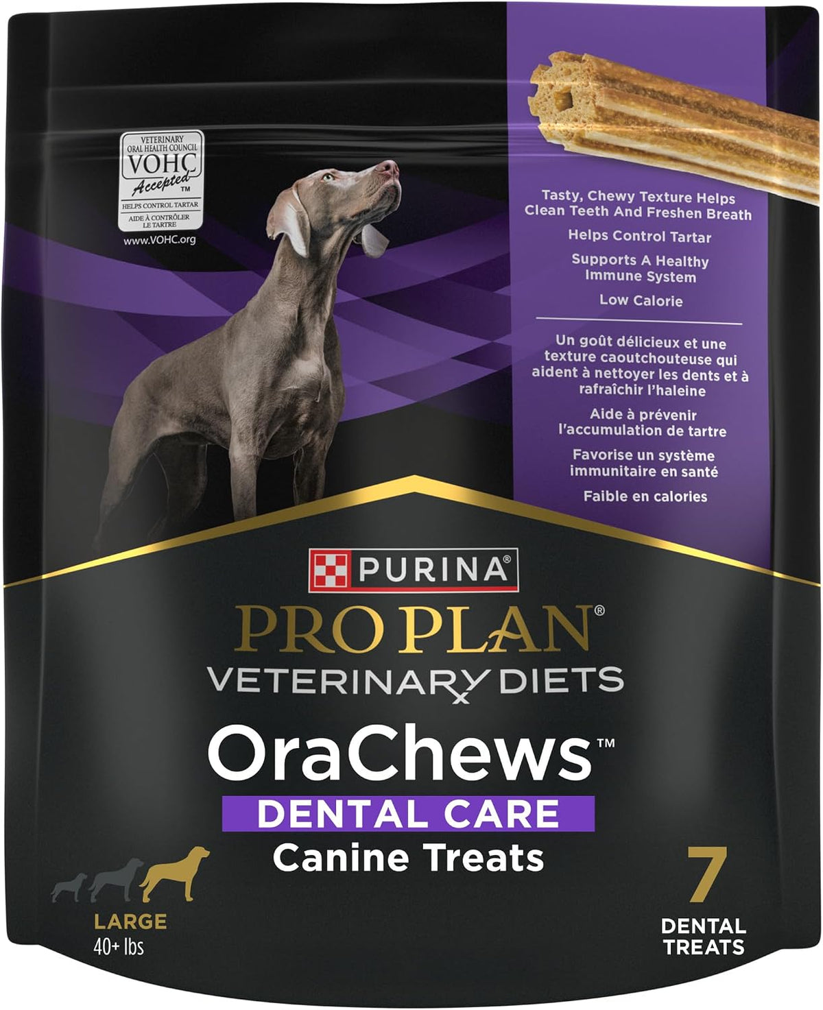 Purina Pro Plan Veterinary Diets OraChews - Small and Medium Breed Dental Chews for Dogs - 30 Treats - Image 11