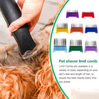 Durable metal replacement guide combs for five in one detachable clipper blades