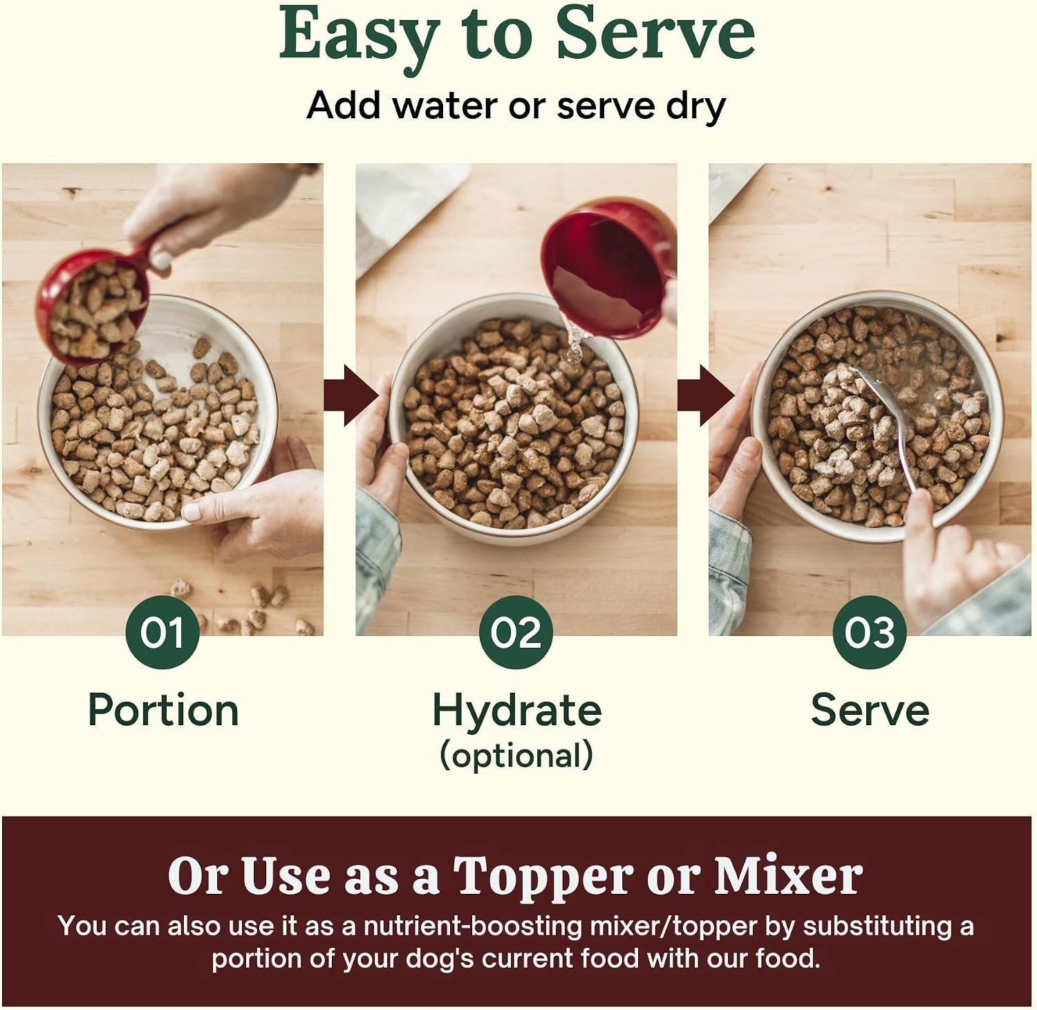 360 Pet Nutrition multi-meat complete meal guaranteed analysis and full ingredients list