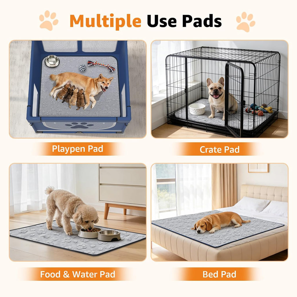 Two pack Loobani washable training pads for dogs