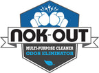 Nok-Out fragrance free non toxic odor remover being used for carpet and fabric care